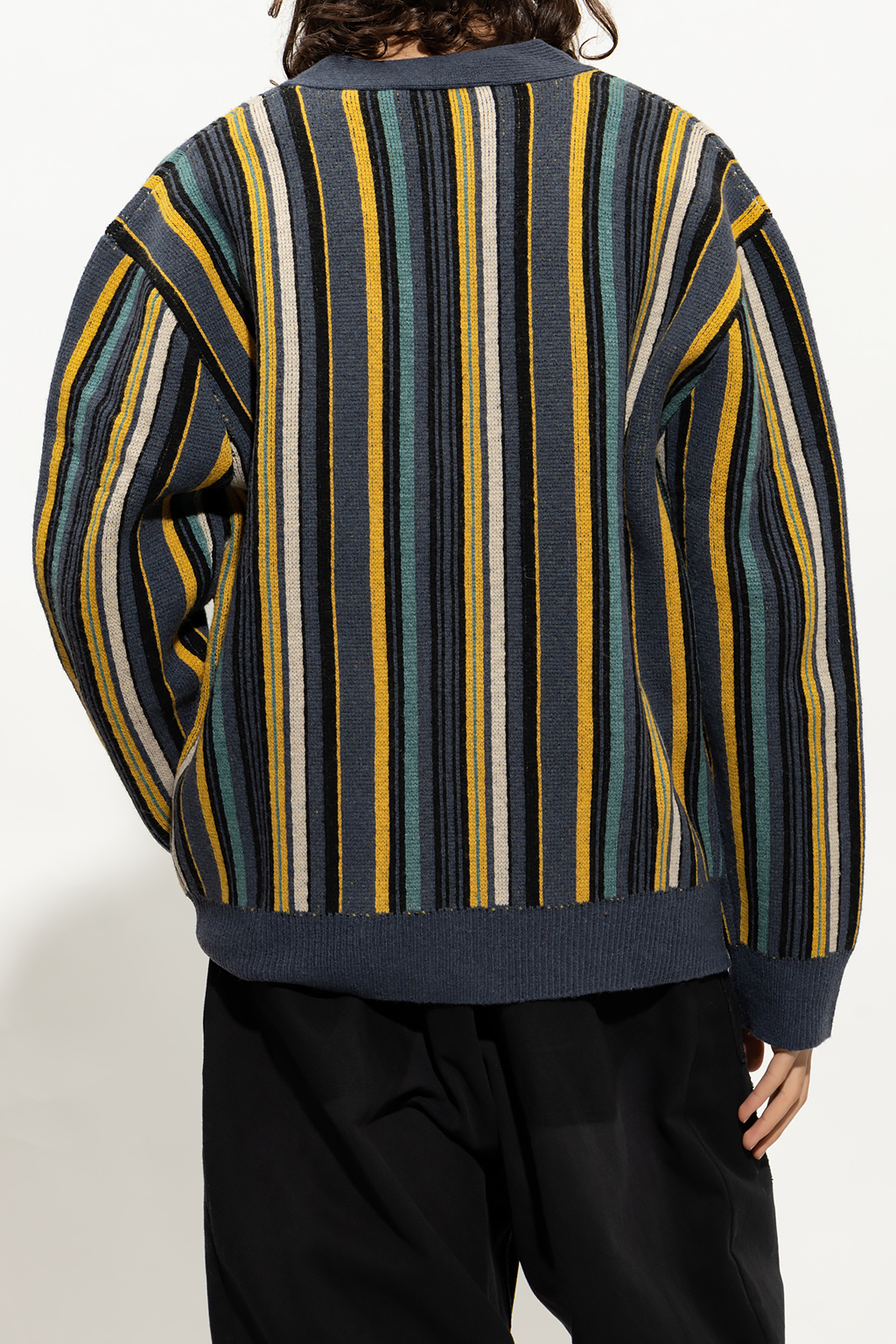 新品】RRL Striped Mixed-Knit Cardigan XS - greatriverarts.com